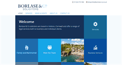 Desktop Screenshot of borlase-co.co.uk